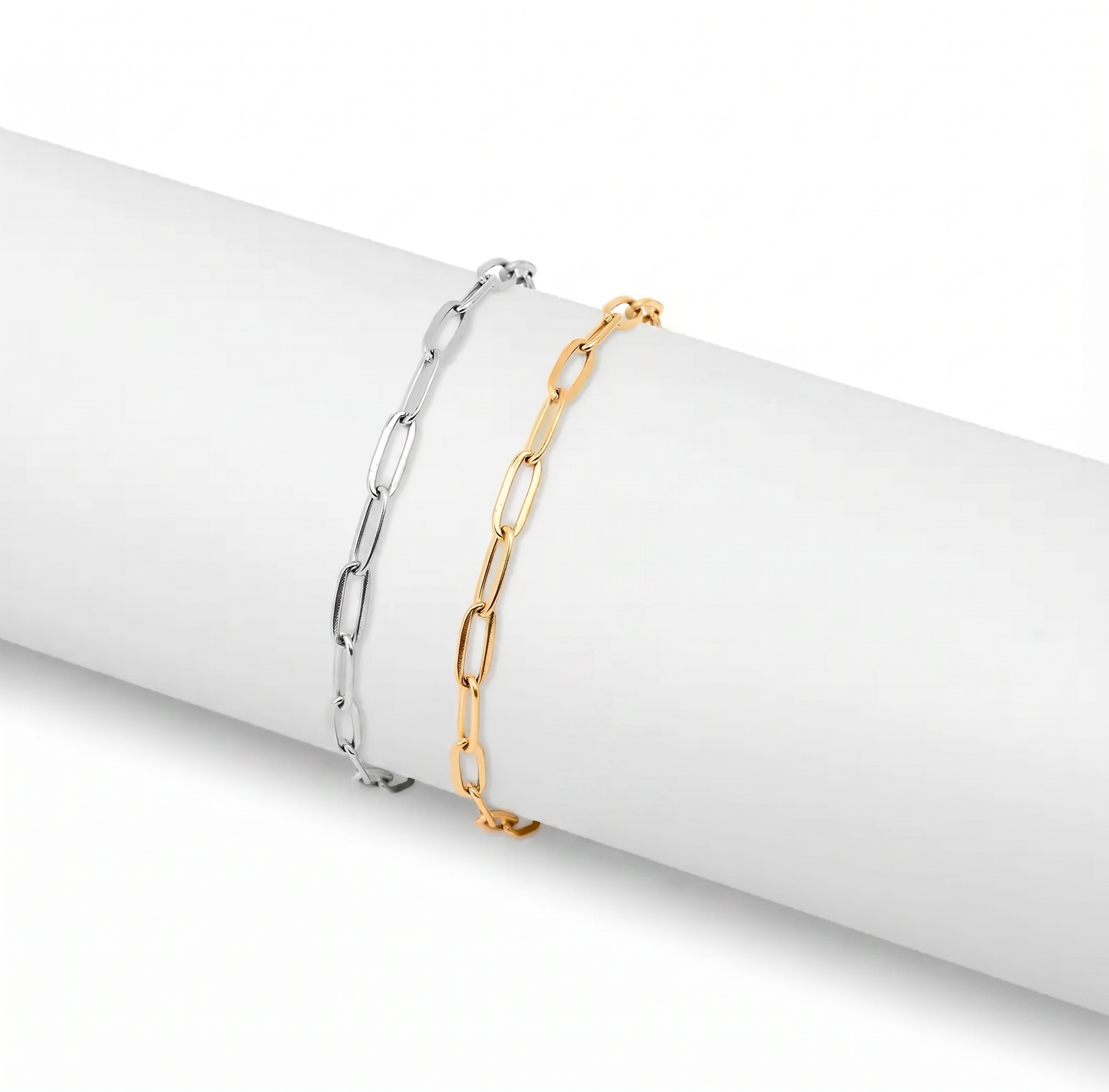 Paperclip Chain Anklet