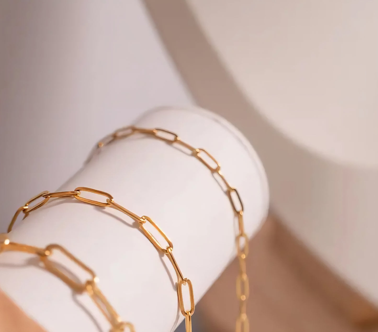 Paperclip Chain Bracet