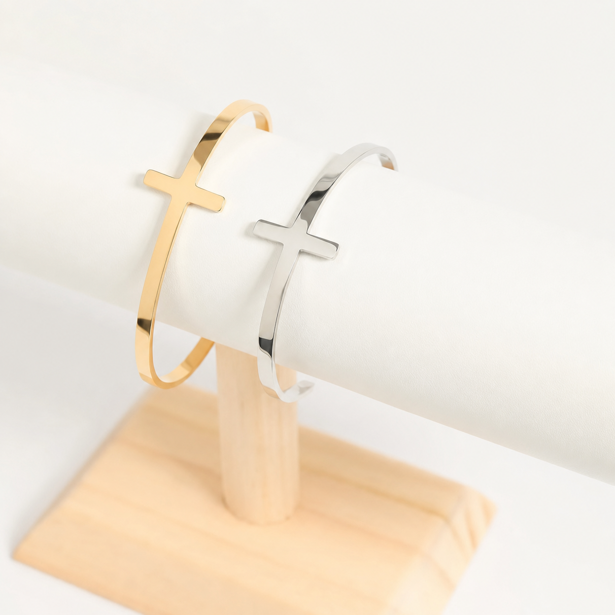 Cross Cuff Bracelet Phil 4:13